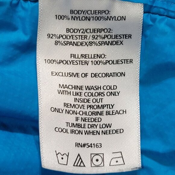 Calvin Klein Jacket Coat Parka Blue S - Picture 9 of 10